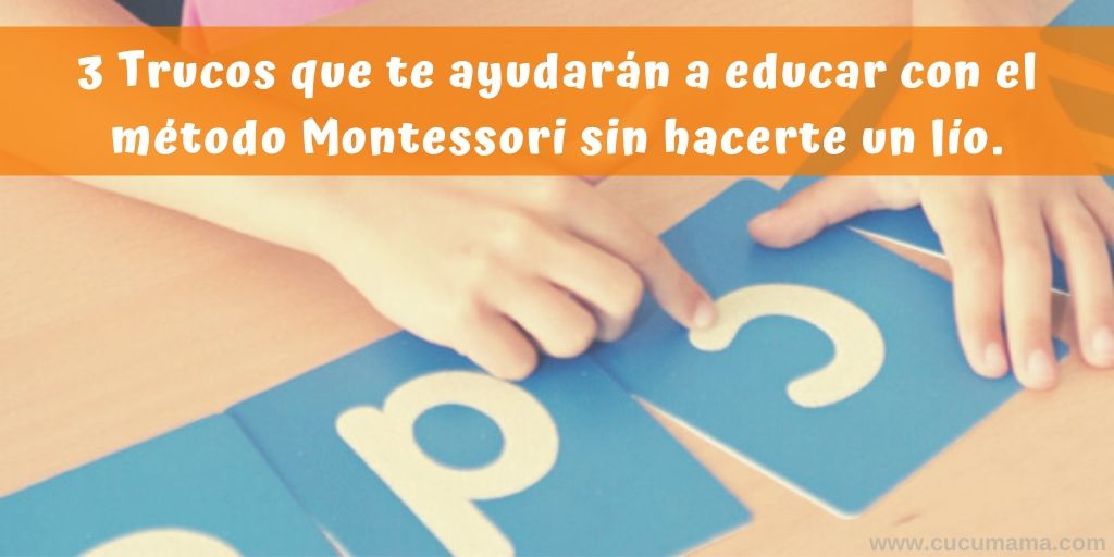educar con el método Montessori