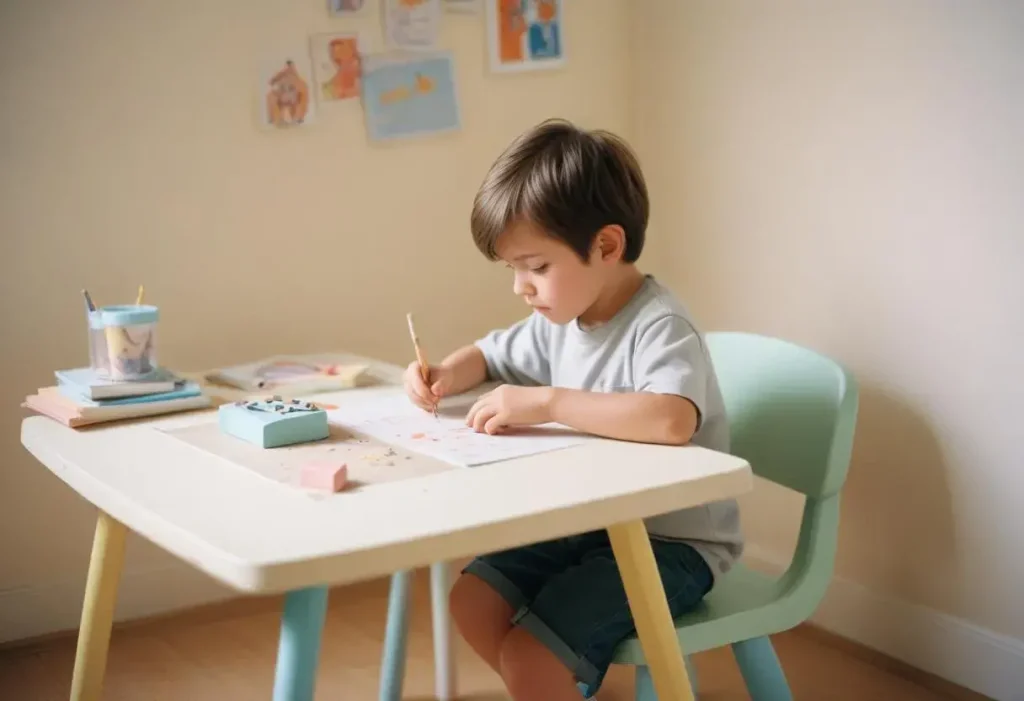 actividades para niños con material escolar material escolar para el rincón de arte
